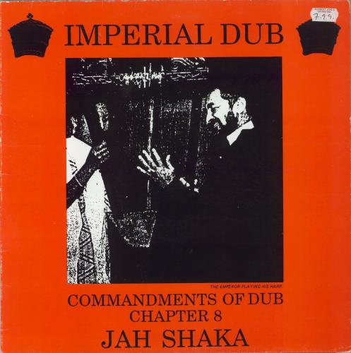 Jah Shaka Commandments Of Dub Chapter 8 - Imperial Dub vinyl LP album (LP record) UK JHKLPCO856884