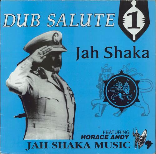 Jah Shaka Dub Salute 1 vinyl LP album (LP record) UK JHKLPDU856874