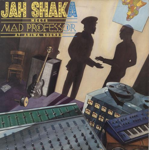 Jah Shaka Jah Shaka Meets Mad Professor At Ariwa Sounds vinyl LP album (LP record) UK JHKLPJA877010