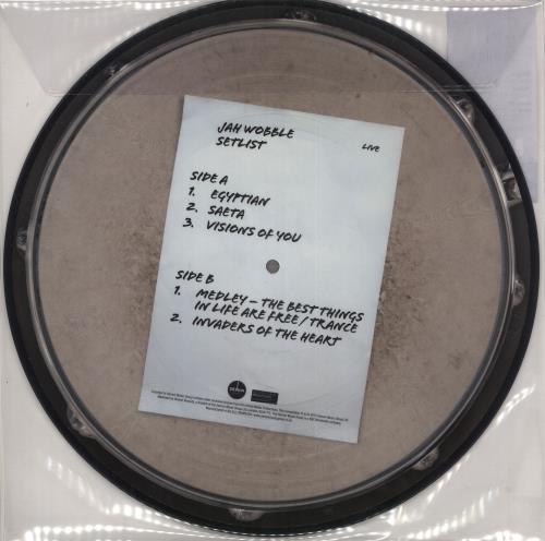 Jah Wobble Access All Areas picture disc LP (vinyl picture disc album) UK JAHPDAC716181
