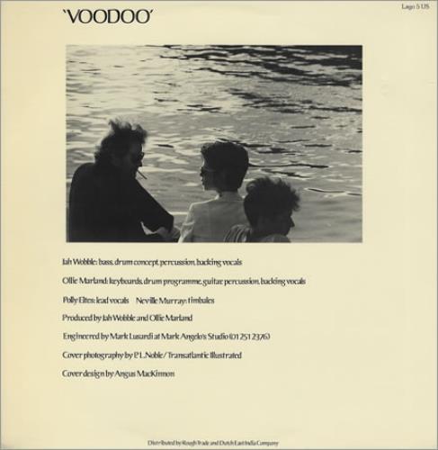 Jah Wobble Voodoo 12" vinyl single (12 inch record / Maxi-single) US JAH12VO226467