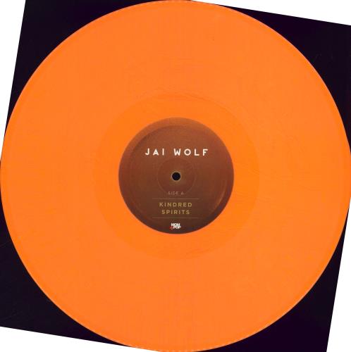 Jai Wolf Kindred Spirits - Orange Vinyl 12" vinyl single (12 inch record / Maxi-single) US 2DJ12KI773283