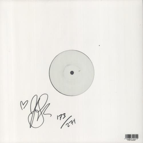 Jake Shears Last Man Dancing - White Label Test Pressing + Hand Designed Numbered Signed Sleeve 12" vinyl single (12 inch record / Maxi-single) UK 5A112LA856649