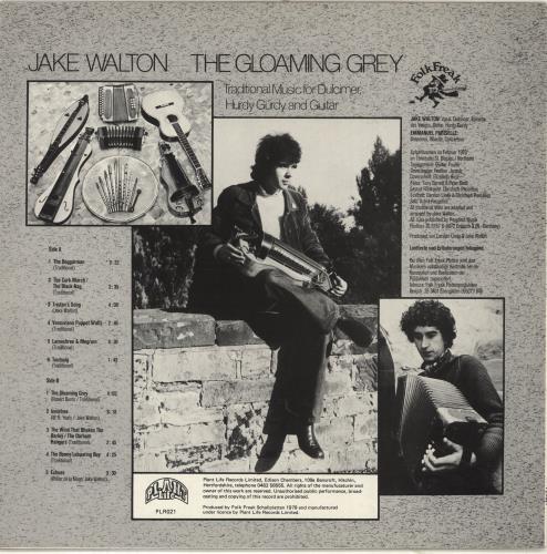 Jake Walton The Gloaming Grey vinyl LP album (LP record) UK QDLLPTH692610