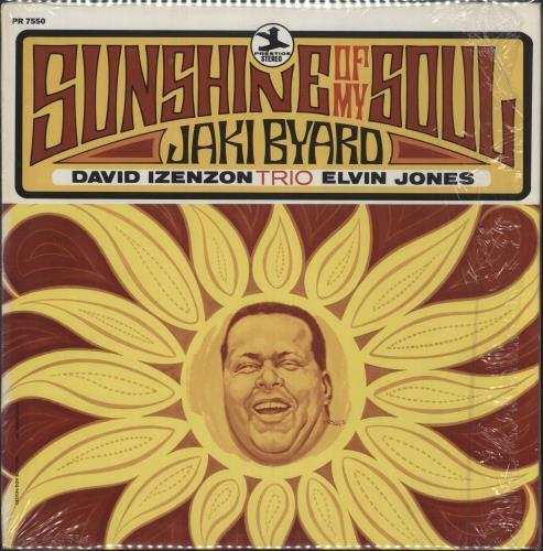 Jaki Byard Sunshine Of My Soul - shrink vinyl LP album (LP record) US JKYLPSU651281