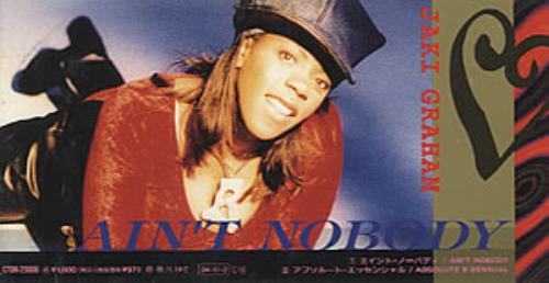 Jaki Graham Ain't Nobody 3" CD single (CD3) Japanese JAKC3AI308498