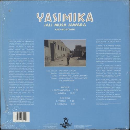 Jali Musa Jawara Yasimika vinyl LP album (LP record) UK J3WLPYA881988