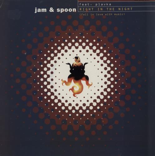 Jam & Spoon Right In The Night 12" vinyl single (12 inch record / Maxi-single) Spanish J&S12RI751133