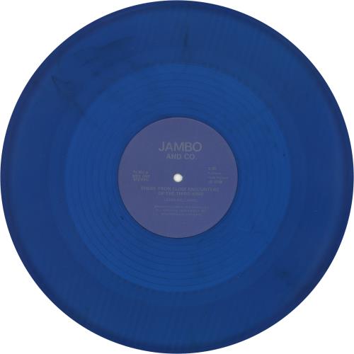 Jambo & Co. Theme From Close Encounters Of The Third Kind - Blue Vinyl 12" vinyl single (12 inch record / Maxi-single) Canadian QKR12TH698525