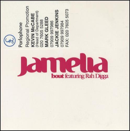 Jamelia Bout CD single (CD5 / 5") UK JIAC5BO249555