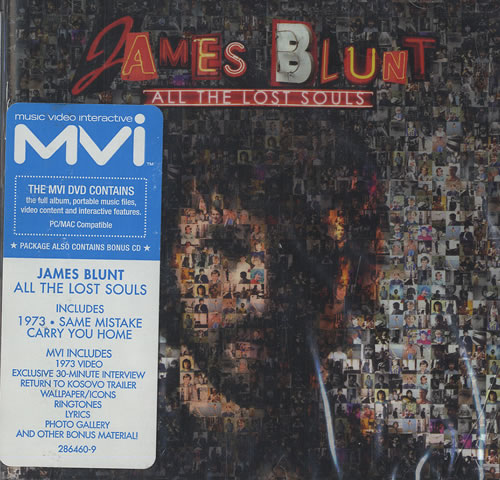 James Blunt All The Lost Souls 2-disc CD/DVD set US BU12DAL465255