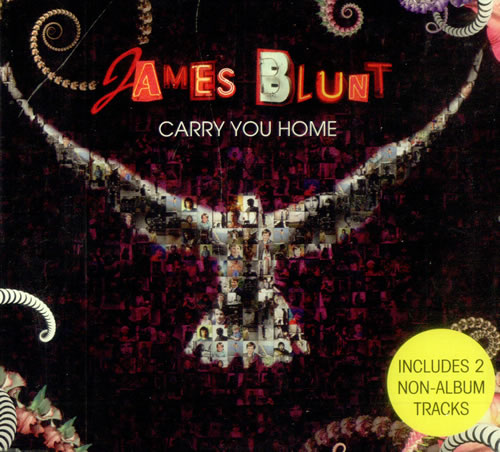 James Blunt Carry You Home CD single (CD5 / 5") UK BU1C5CA502731