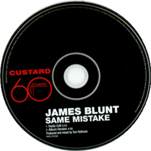 James Blunt Same Mistake CD single (CD5 / 5") US BU1C5SA424822
