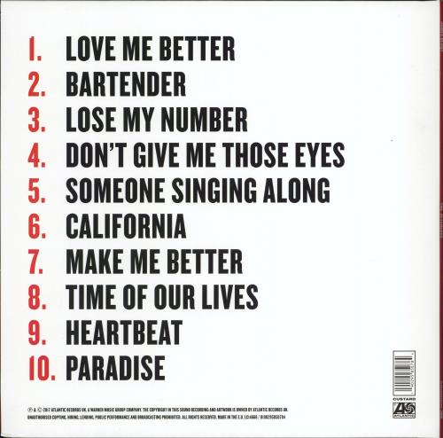 James Blunt The Afterlove vinyl LP album (LP record) UK BU1LPTH775627