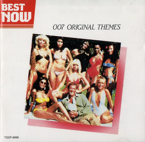 James Bond 007 Original Themes CD album (CDLP) Japanese JBDCDOR557135