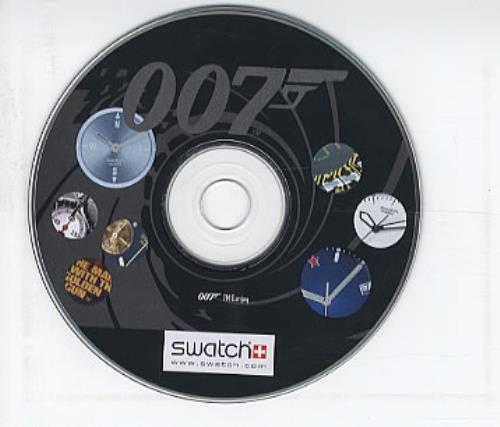 James Bond 007 Swatch Series CD-ROM Mexican JBDROSW319239