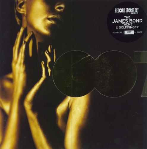 James Bond 007: The James Bond Theme & Goldfinger - RSD 2021 7" vinyl single (7 inch record / 45) UK JBD07TH786360