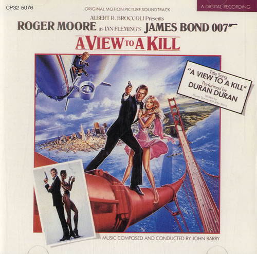 James Bond A View To A Kill CD album (CDLP) Japanese JBDCDAV545994