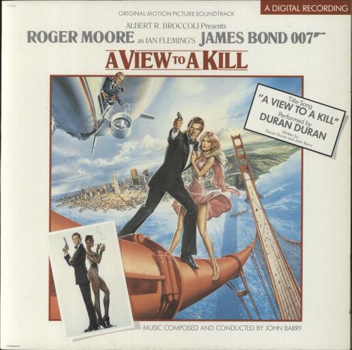 James Bond A View To A Kill vinyl LP album (LP record) Canadian JBDLPAV849439