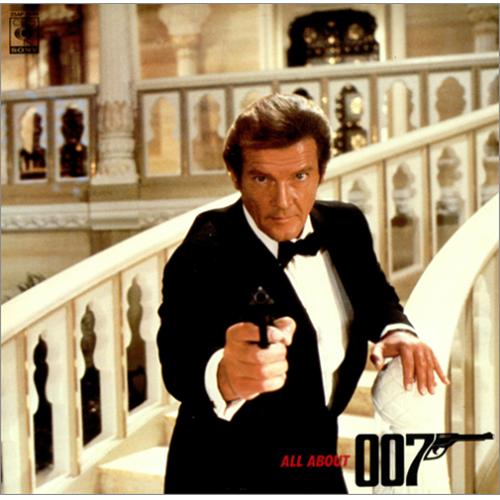 James Bond All About 007 vinyl LP album (LP record) Japanese JBDLPAL418926
