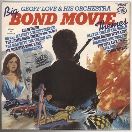 James Bond Big Bond Movie Themes vinyl LP album (LP record) Swedish JBDLPBI740067