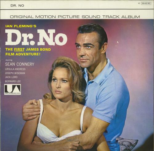 James Bond Dr. No (Original Motion Picture Soundtrack) vinyl LP album (LP record) German JBDLPDR818998