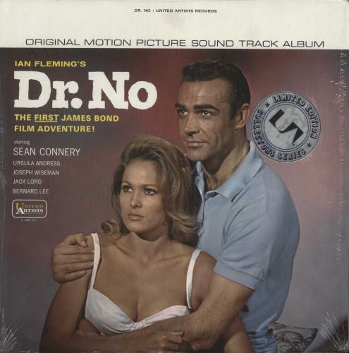 James Bond Dr. No - shrink vinyl LP album (LP record) US JBDLPDR460827