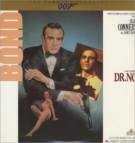 James Bond Dr. No laserdisc / lazerdisc US JBDLZDR381618