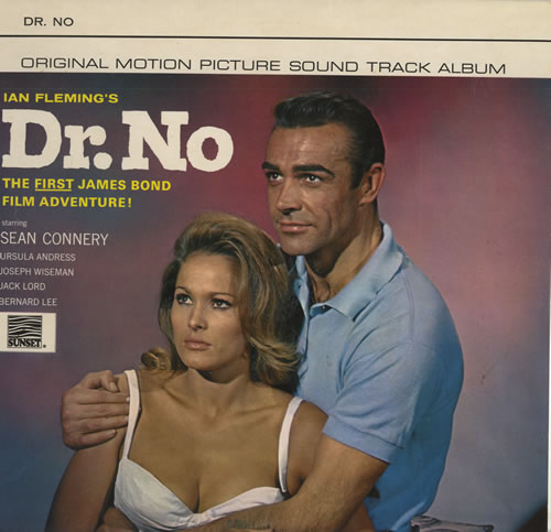 James Bond Dr. No vinyl LP album (LP record) UK JBDLPDR561903