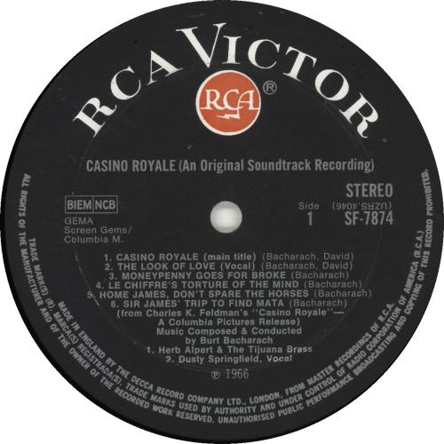 James Bond Dr. No vinyl LP album (LP record) UK JBDLPDR692874