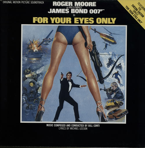 James Bond For Your Eyes Only vinyl LP album (LP record) UK JBDLPFO567599