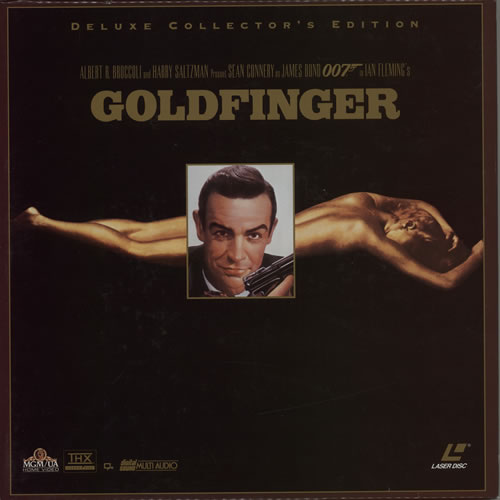 James Bond Goldfinger - Deluxe Edition laserdisc / lazerdisc US JBDLZGO638898