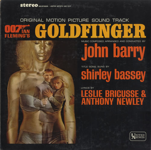 James Bond Goldfinger vinyl LP album (LP record) US JBDLPGO447004
