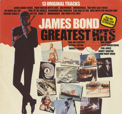 James Bond James Bond Greatest Hits vinyl LP album (LP record) German JBDLPJA564884