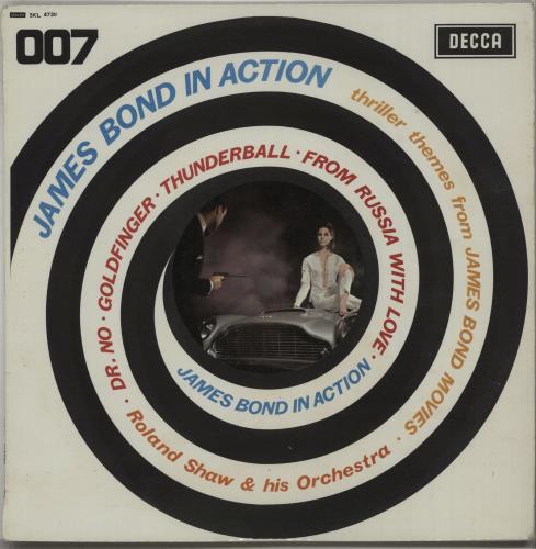 James Bond James Bond In Action vinyl LP album (LP record) UK JBDLPJA670565