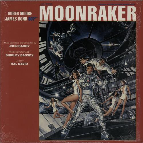 James Bond Moonraker vinyl LP album (LP record) US JBDLPMO650771