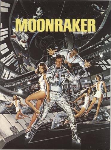 James Bond Moonraker tour programme UK JBDTRMO697335
