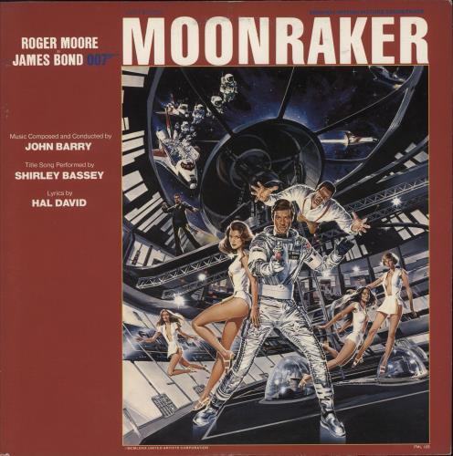 James Bond Moonraker vinyl LP album (LP record) Japanese JBDLPMO873882