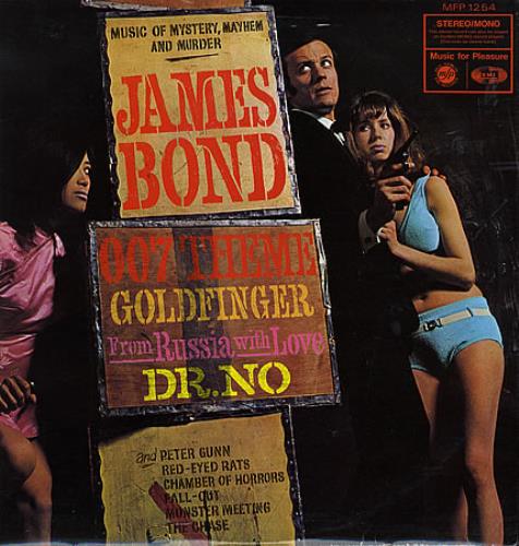 James Bond Music Of Mystery, Mayhem & Murder vinyl LP album (LP record) UK JBDLPMU252119