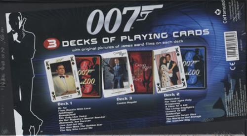 James Bond Playing Card Set memorabilia UK JBDMMPL399627