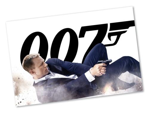 James Bond Skyfall - 10th Anniversary Edition Silver Vinyl + Poster 2-LP vinyl record set (Double LP Album) UK JBD2LSK802317