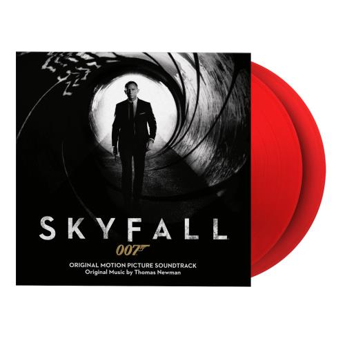 James Bond Skyfall - Translucent Red Vinyl 180 Gram - Numbered Edition 2-LP vinyl record set (Double LP Album) UK JBD2LSK869638