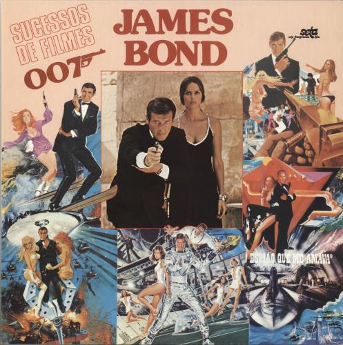 James Bond Sucessos De Filmes - James Bond 007 vinyl LP album (LP record) Brazilian JBDLPSU735958