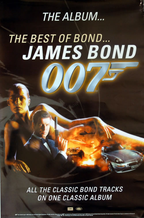 James Bond The Best Of James Bond poster UK JBDPOTH608688