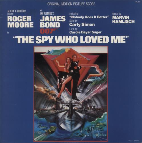 James Bond The Spy Who Loved Me vinyl LP album (LP record) Japanese JBDLPTH137328