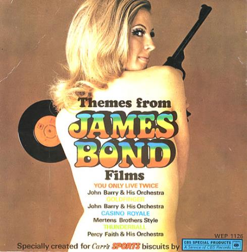 James Bond Themes From James Bond Films 7" vinyl single (7 inch record / 45) UK JBD07TH354650