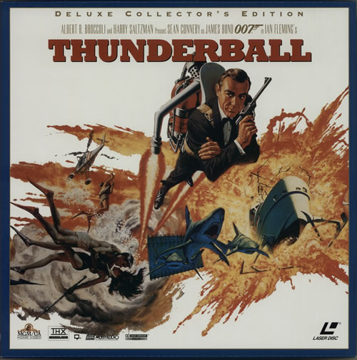 James Bond Thunderball - Deluxe Collector's Edition laserdisc / lazerdisc US JBDLZTH638901