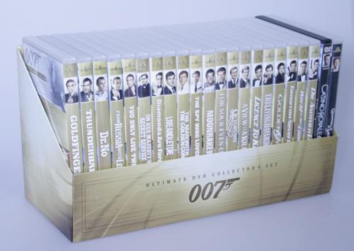 James Bond Ultimate DVD Collector's Set box set Australian JBDBXUL529306