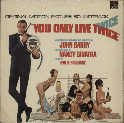 James Bond You Only Live Twice - EX vinyl LP album (LP record) UK JBDLPYO755910