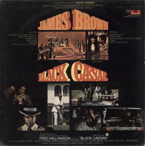 James Brown Black Caesar vinyl LP album (LP record) US JMBLPBL891617